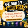 Science, Medical, and Legal Terms for Bees