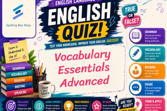 English Test - Vocabulary Essentials – Advanced