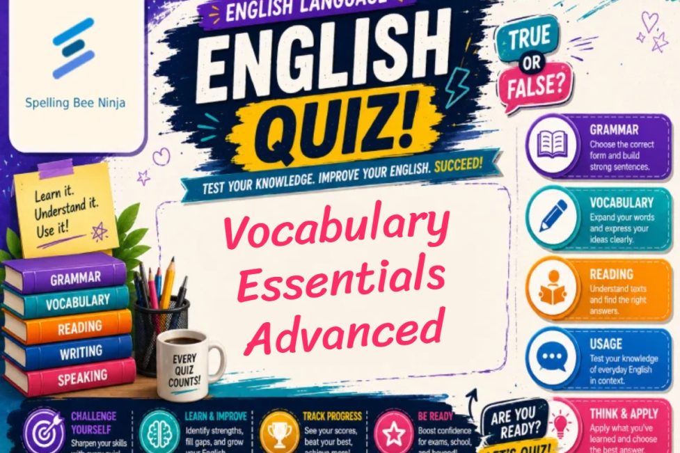 English Test - Vocabulary Essentials – Advanced