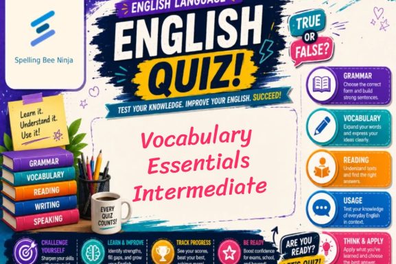English Test - Vocabulary Essentials – Intermediate