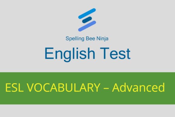 English test - ESL Vocabulary Essentials – Advanced