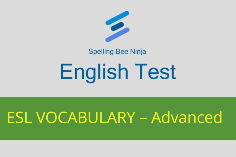 English test - ESL Vocabulary Essentials – Advanced