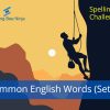 Spelling Bee Challenge Common English Words (Set 6)