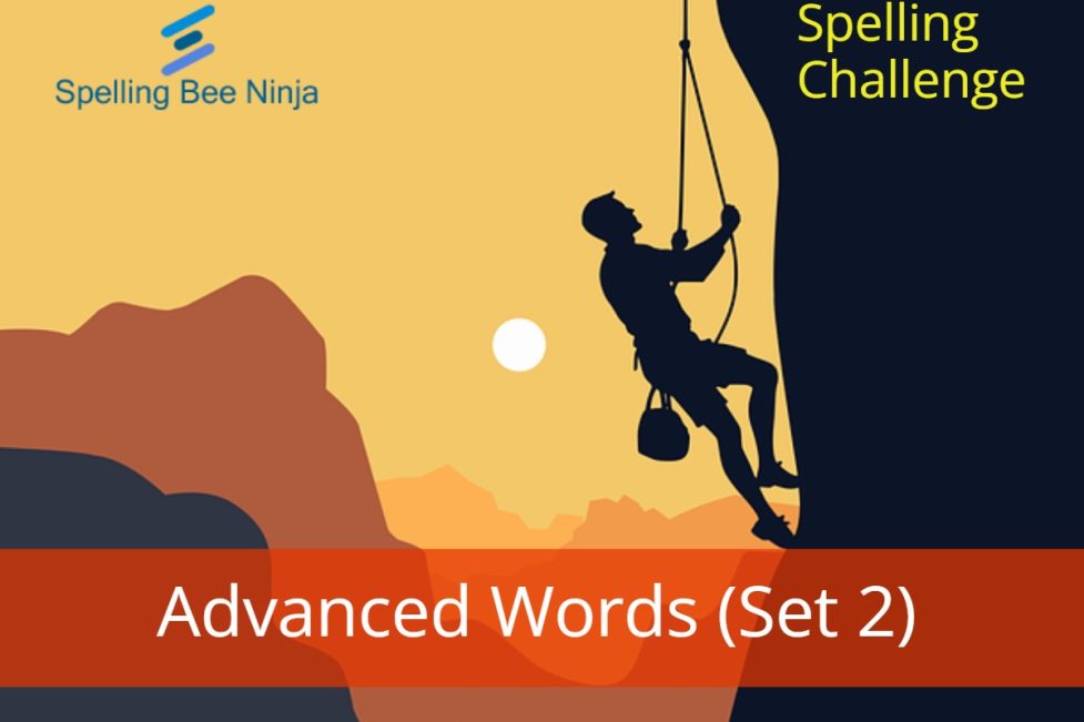 Spelling Bee Challenge - Advanced Words (Set 2)