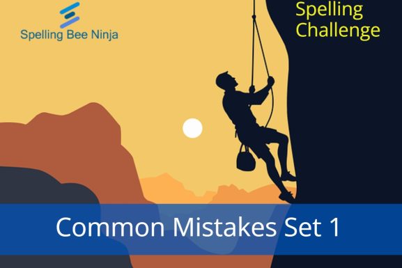 Spelling Bee Challenge – Common Mistakes Set 1