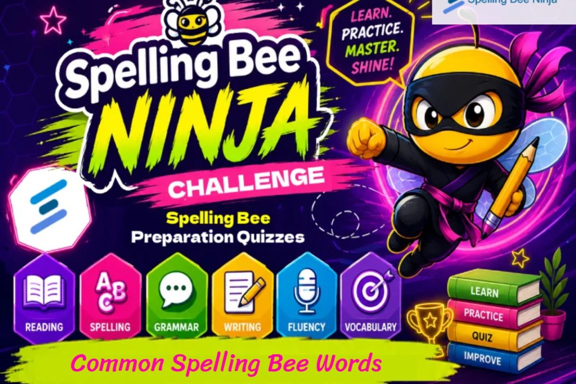 🎓 Spelling Bee Challenge – Common Spelling Bee Words.