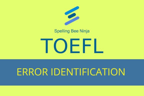 TOEFL - Error Identification Quiz