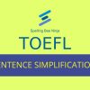 TOEFL - Sentence Simplification Quiz
