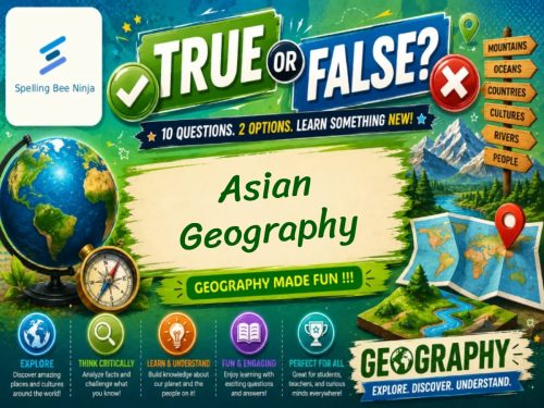 Asian Geography Quiz