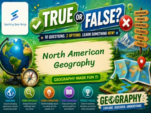North American Geography Quiz