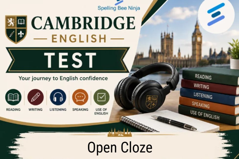 Cambridge - Open Cloze Quiz