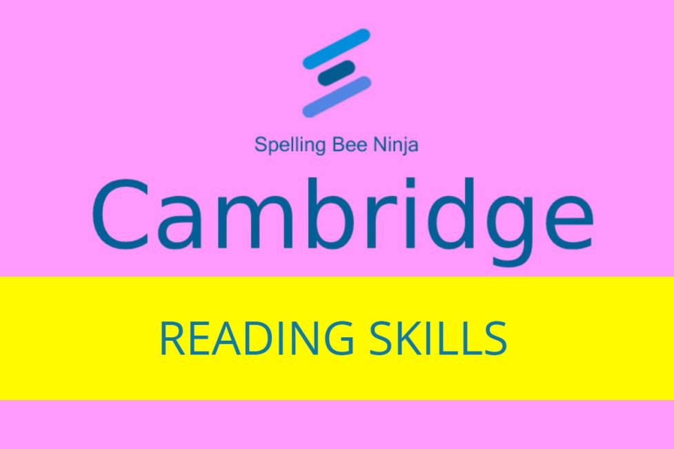 Cambridge - Reading Skills Quiz