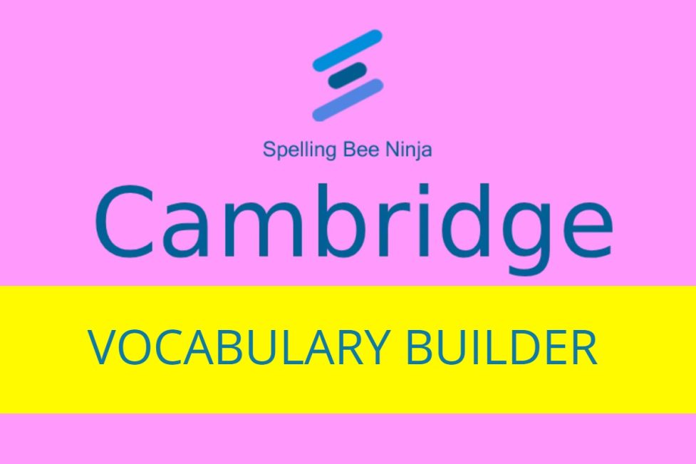 Cambridge - Vocabulary Builder Quiz