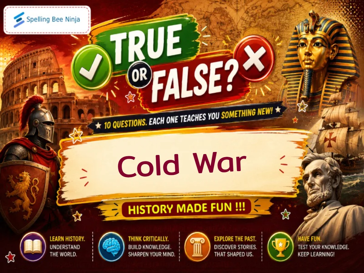 🎓 Cold War Quiz – USA, USSR & Global Tensions