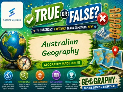 Australian Geography Quiz