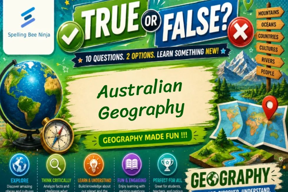 Australian Geography Quiz