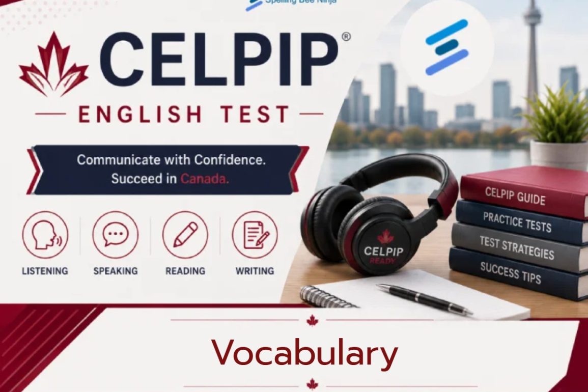 🎓 CELPIP – Vocabulary Quiz for Canadian English Success