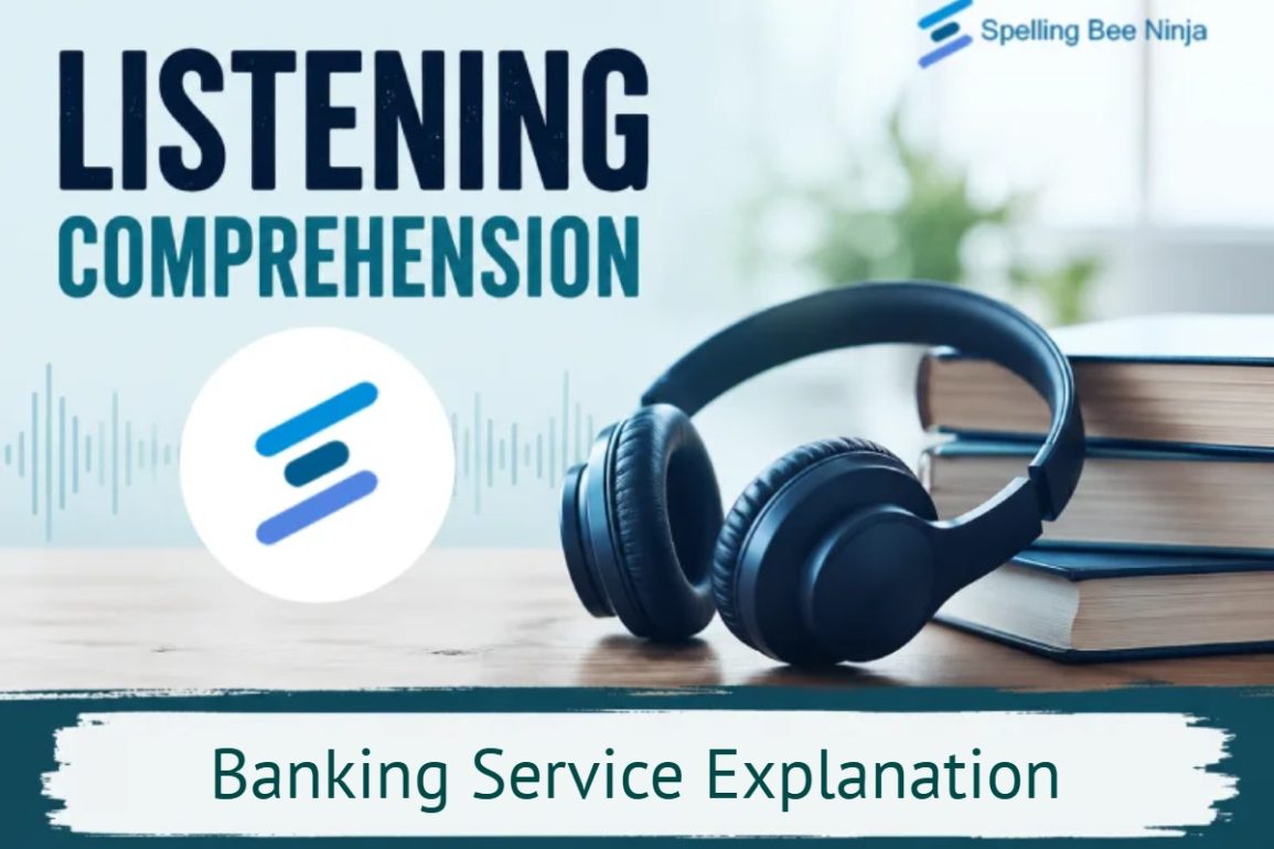 🎓 Listening Comprehension – Banking Service Explanation