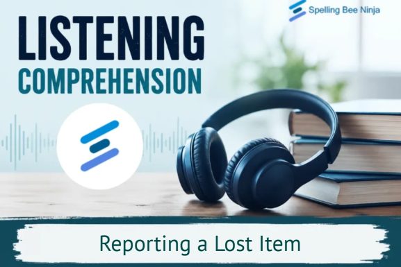 Listening Comprehension - Reporting a Lost Item