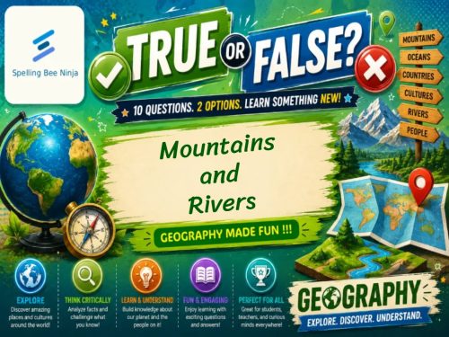 Mountains and Rivers Quiz