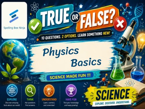 Physics Basics Quiz