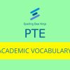 PTE - Academic Vocabulary Quiz