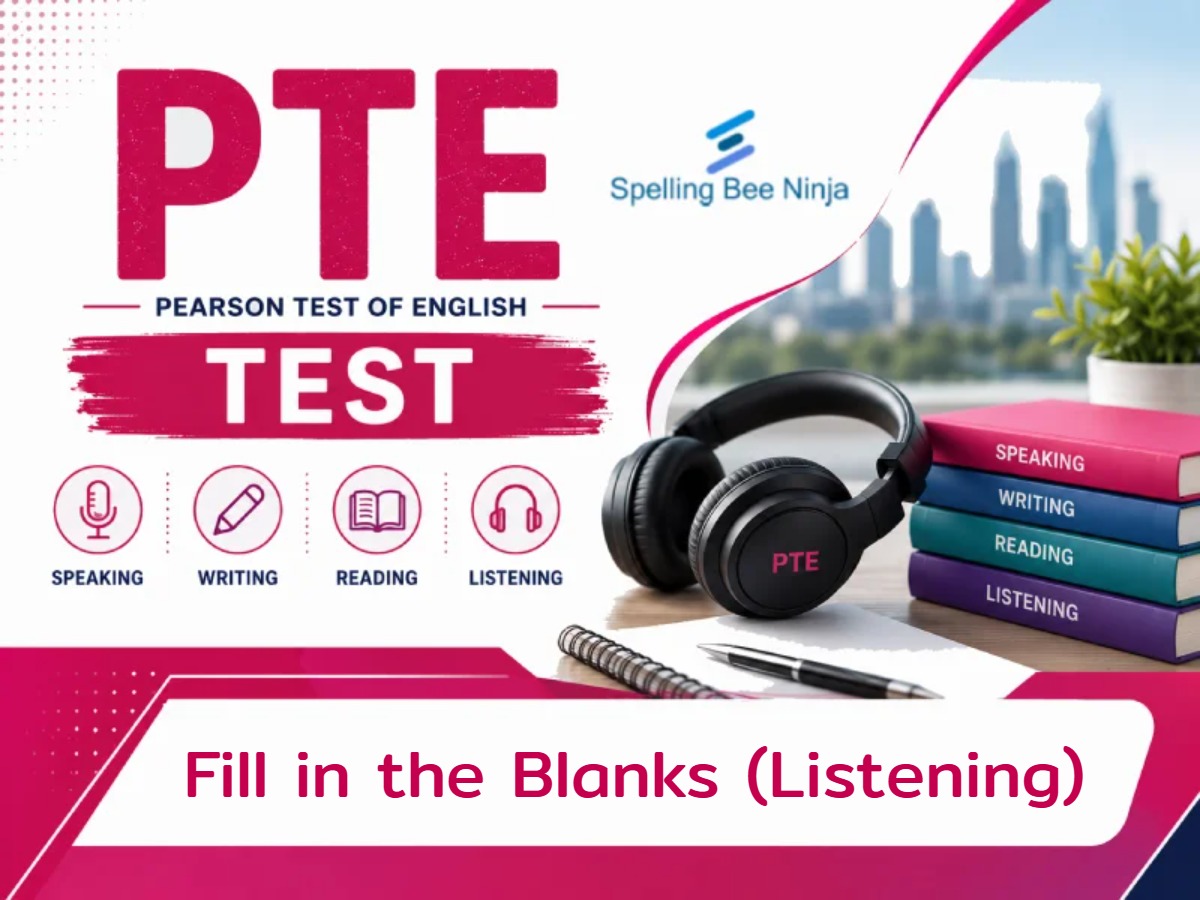 🎓 PTE – Fill in the Blanks (Listening) Quiz