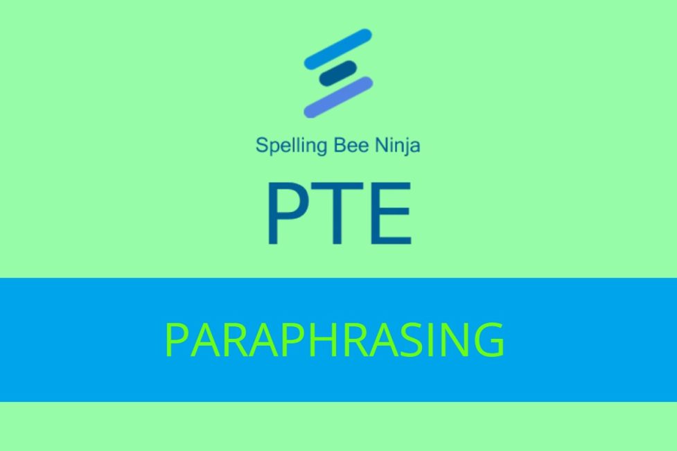 PTE - Paraphrasing Quiz