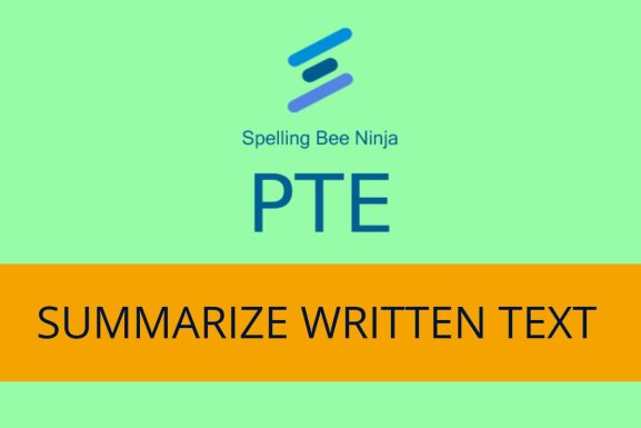 PTE - Summarize Written Text Quiz