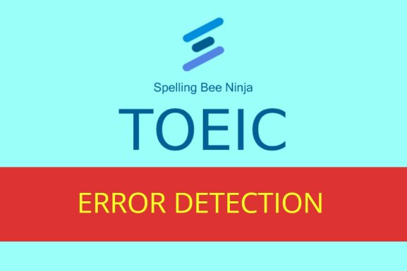 TOEIC Error Detection Quiz