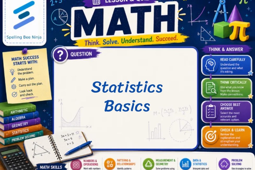 Statistics Basics Lesson and Quiz
