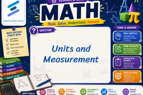 Units and Measurement Lesson and quiz