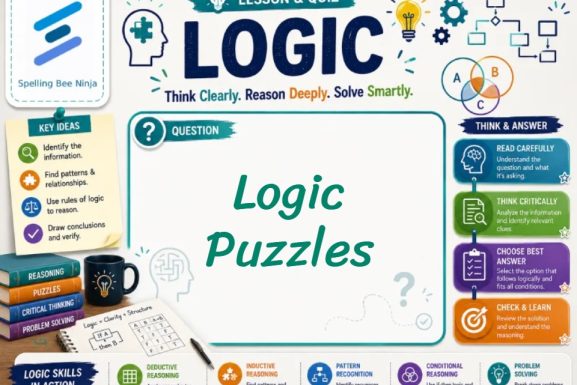 Logic Puzzles Lesson and Quiz