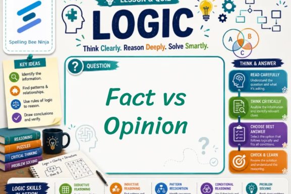 Fact vs Opinion Lesson and Quiz