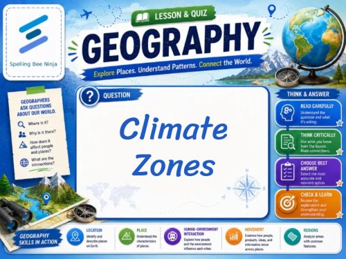 Climate Zones Lesson and Quiz