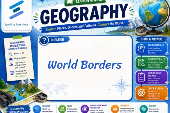 World Borders Lesson and Quiz
