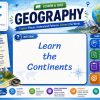 Learn the Continents Lesson and Quiz