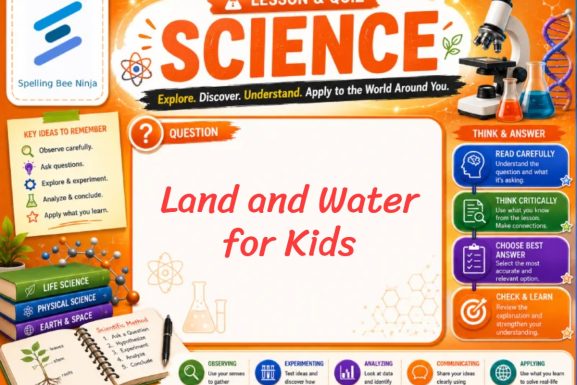 Land and Water Lesson and Quiz