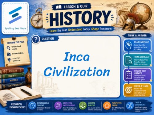 Inca Civilization Lesson and Quiz