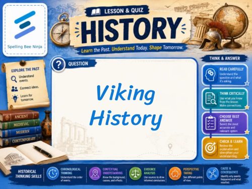 Viking History Lesson and Quiz