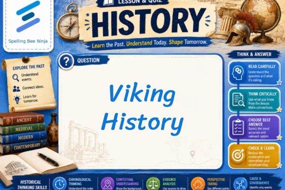 Viking History Lesson and Quiz