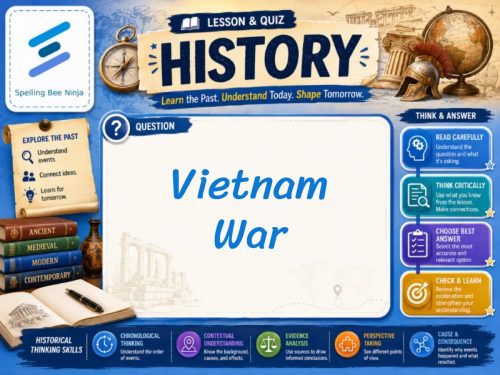 Vietnam War Lesson and Quiz