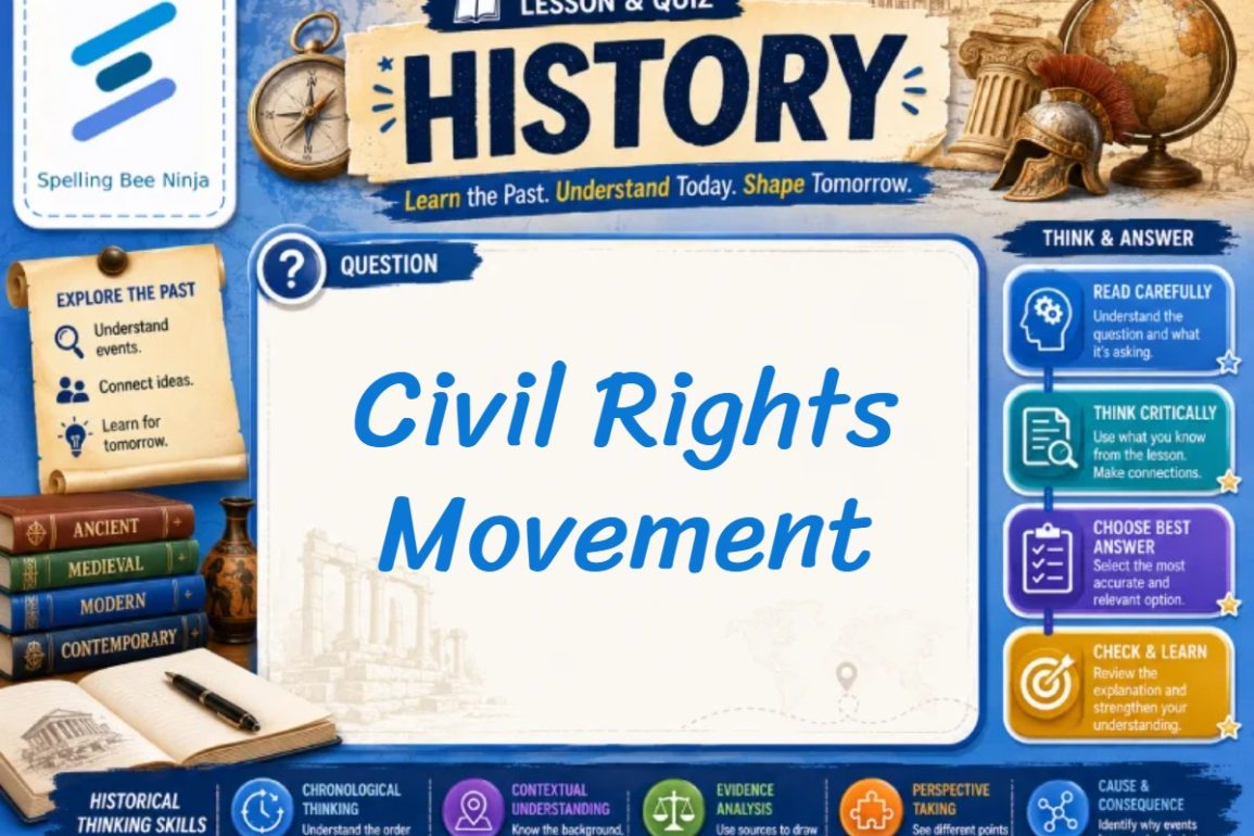 🎓 Civil Rights Movement: Interactive Lesson on Equality and Justice