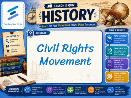 Civil Rights Movement Lesson and Quiz