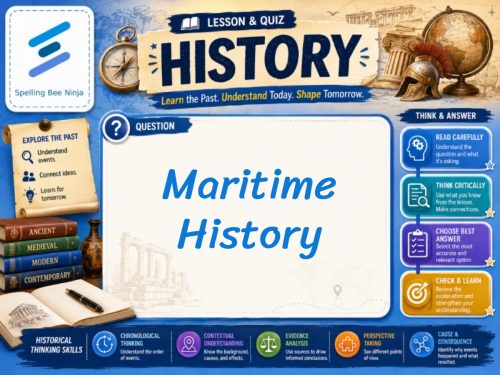 Maritime History Lesson and Quiz