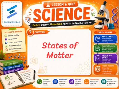 States of Matter Lesson and Quiz