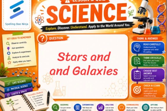 Start and Galaxies Lesson and Quiz