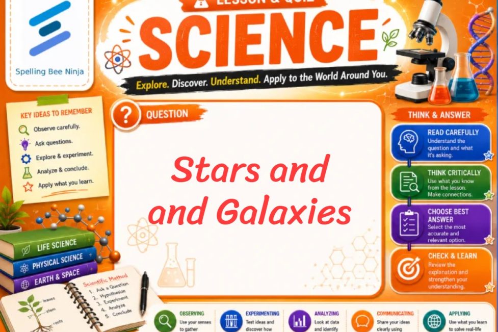 Start and Galaxies Lesson and Quiz