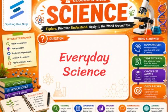 Everyday Science Lesson and Quiz