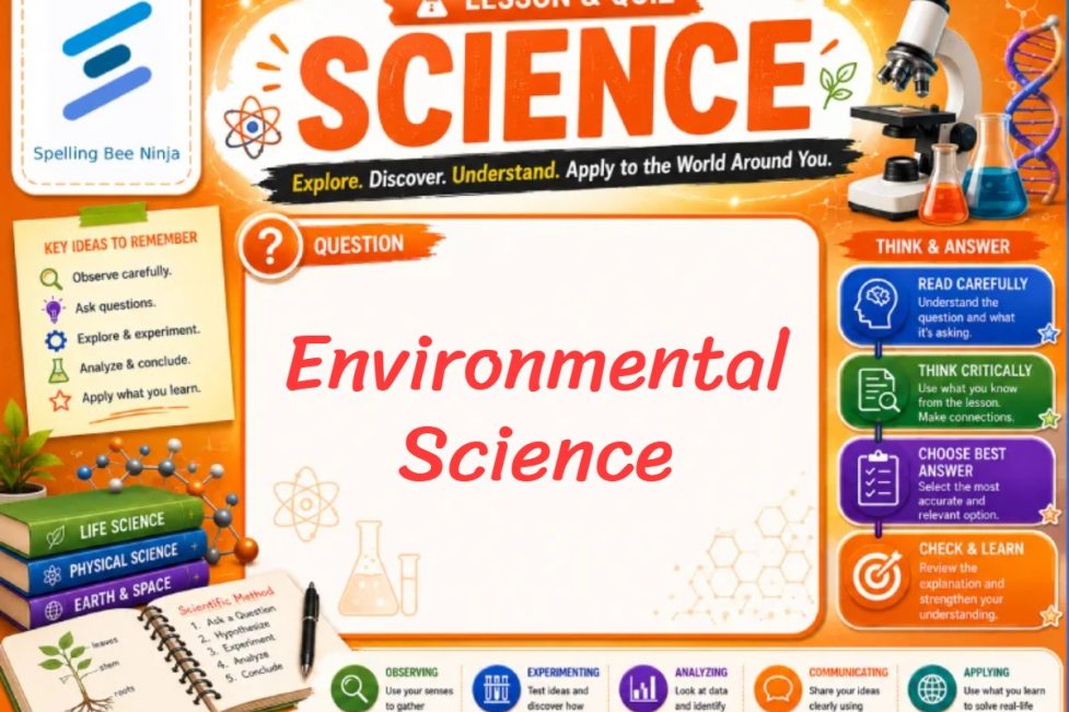 Environmental Science Lesson and Quiz